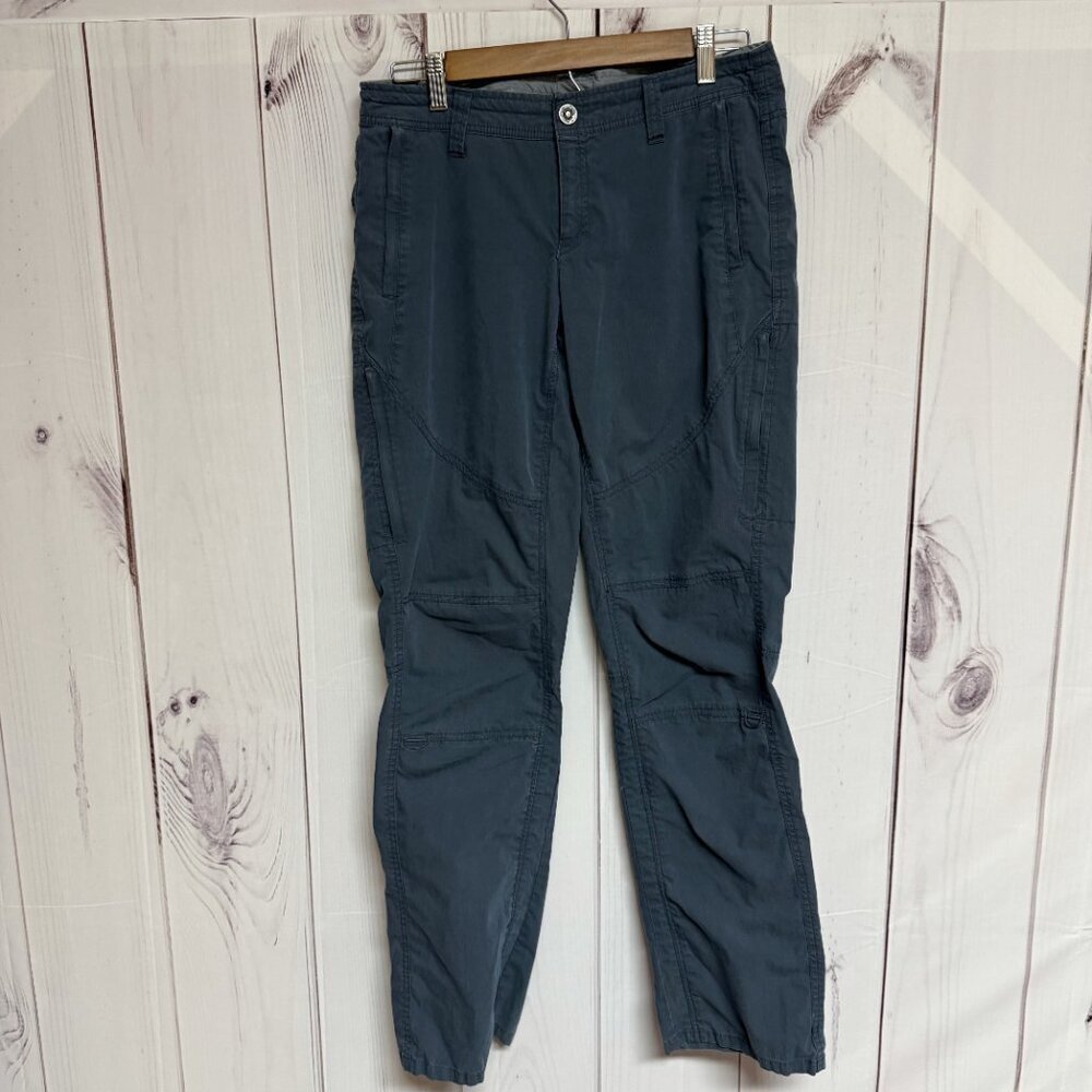 KÜHL Spire Roll-Up Pants Women’s 8 Blue Lightweight Hiking EUC